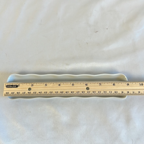 Limoges France Porcelain Butterflies Slender Rectangular Tray - Picture 8 of 10